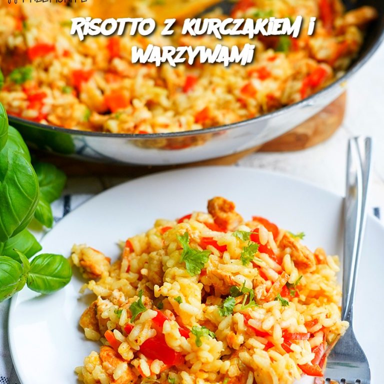 Risotto z Kurczakiem i Warzywami