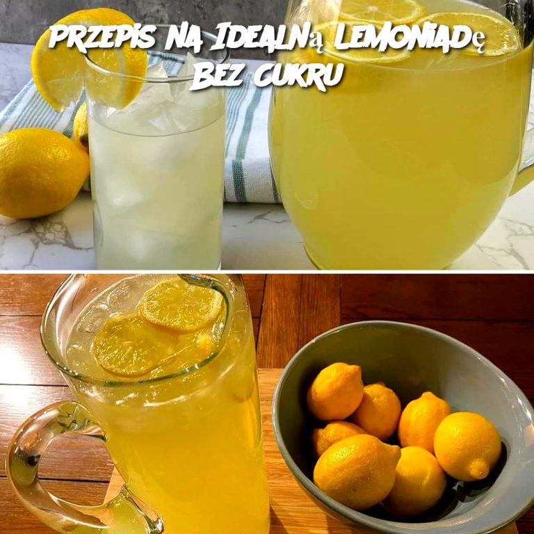 Przepis na Idealną Lemoniadę Bez Cukru