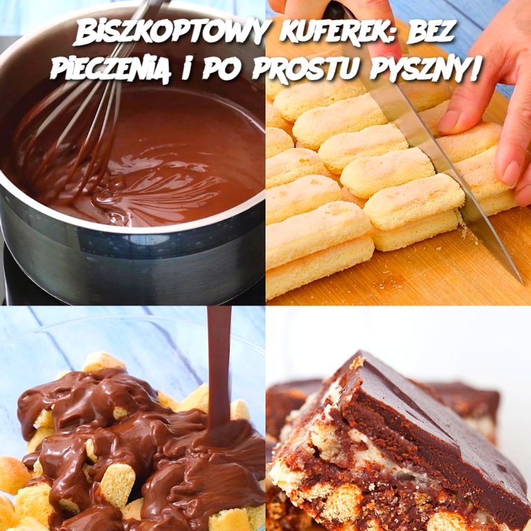 Biszkoptowy kuferek: bez pieczenia i po prostu pyszny!