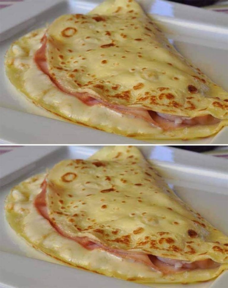 Lekkie naleśniki Croque-Monsieur