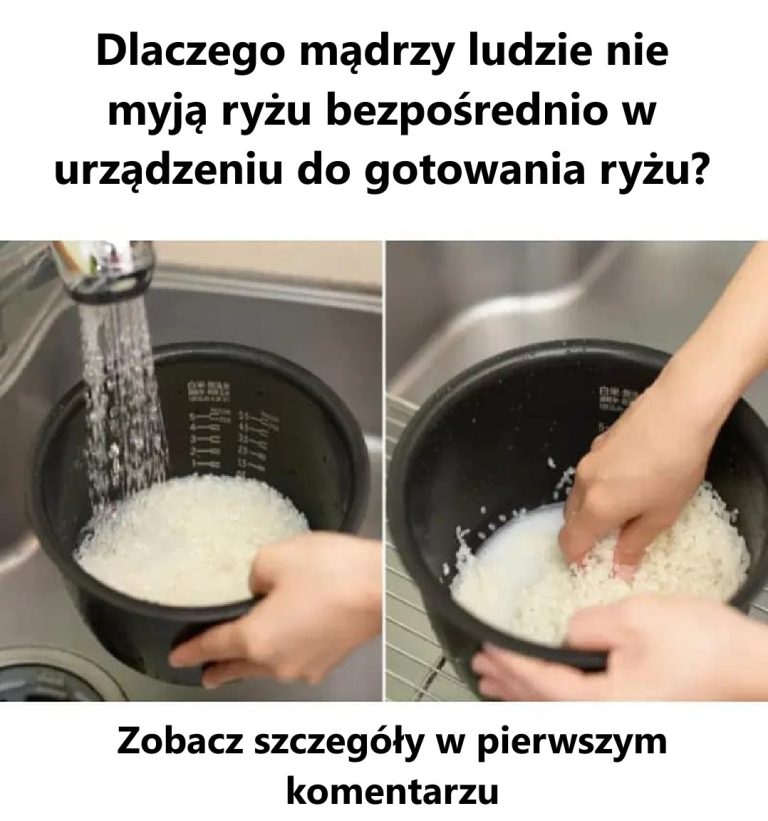 Dlaczego mądrzy ludzie nie myją ryżu bezpośrednio w urządzeniu do gotowania ryżu?