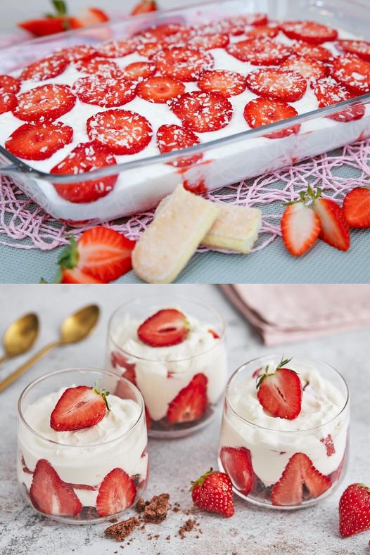 Raffaello Strawberry Tiramisu, gotowe w 10 minut