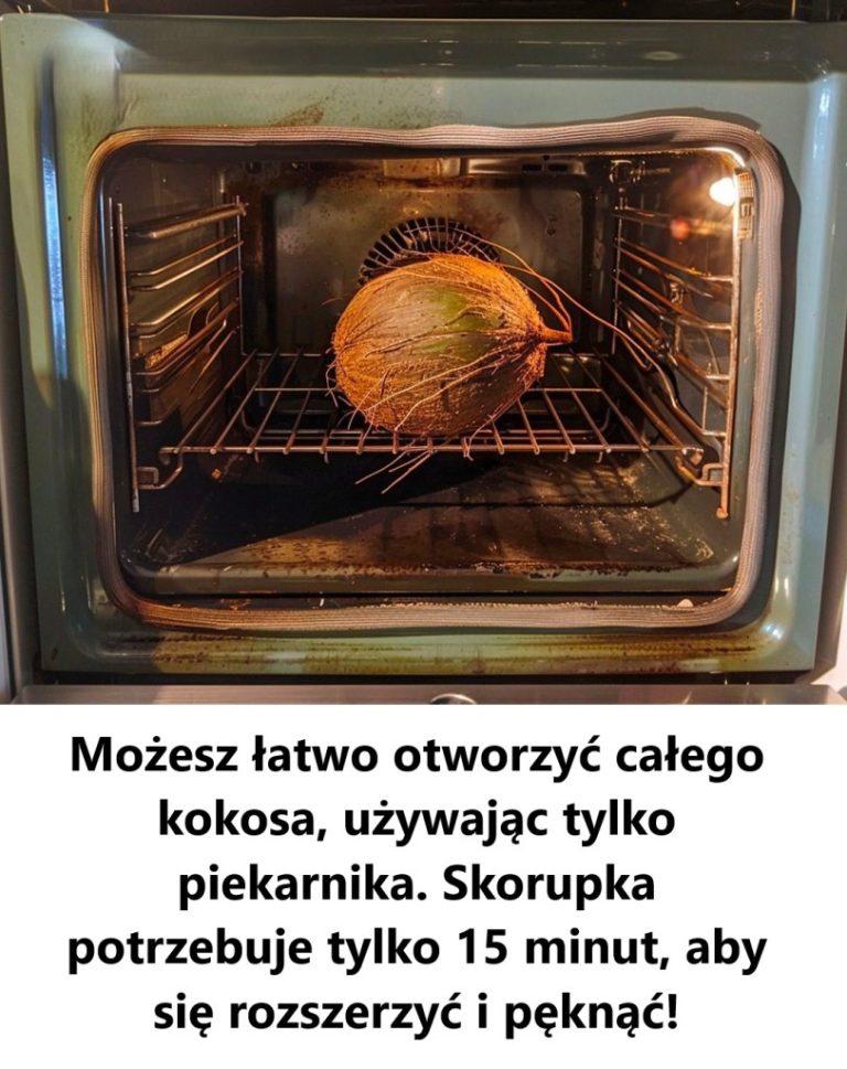 Czy wiesz, że możesz otworzyć całego kokosa w piekarniku?