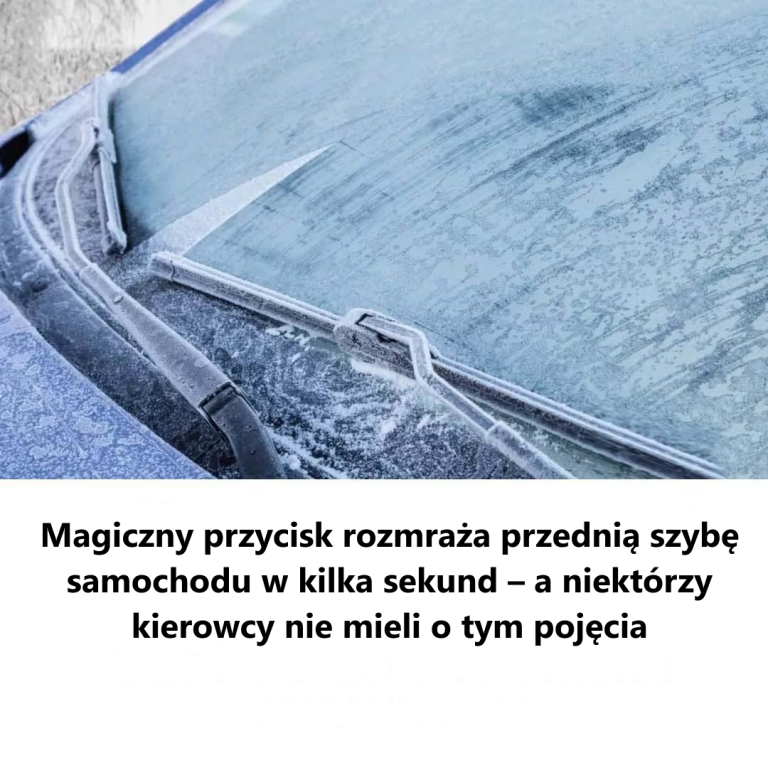 Magiczny przycisk rozmraża przednią szybę samochodu w ciągu kilku sekund – a niektórzy kierowcy nie mieli o tym pojęcia