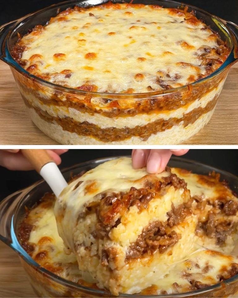 Paste Stellini cu sos de carne și gratinat de brânză 🍝