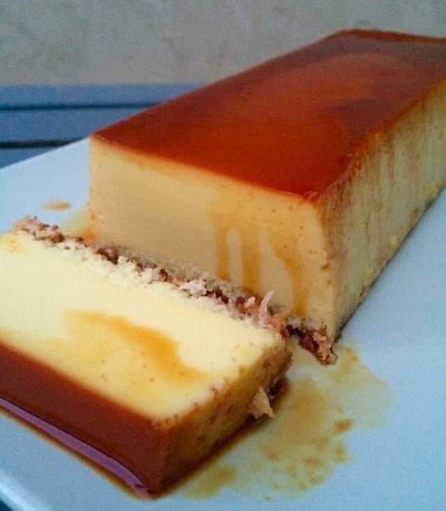 Flan de cocos