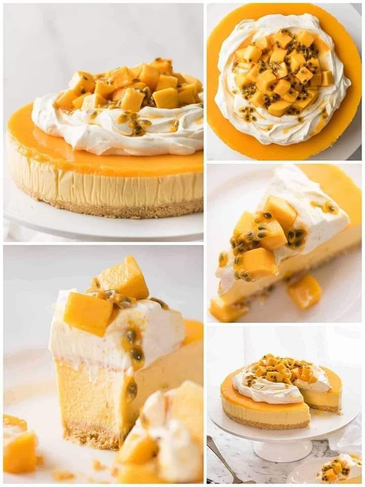 Un cheesecake ușor și fructat