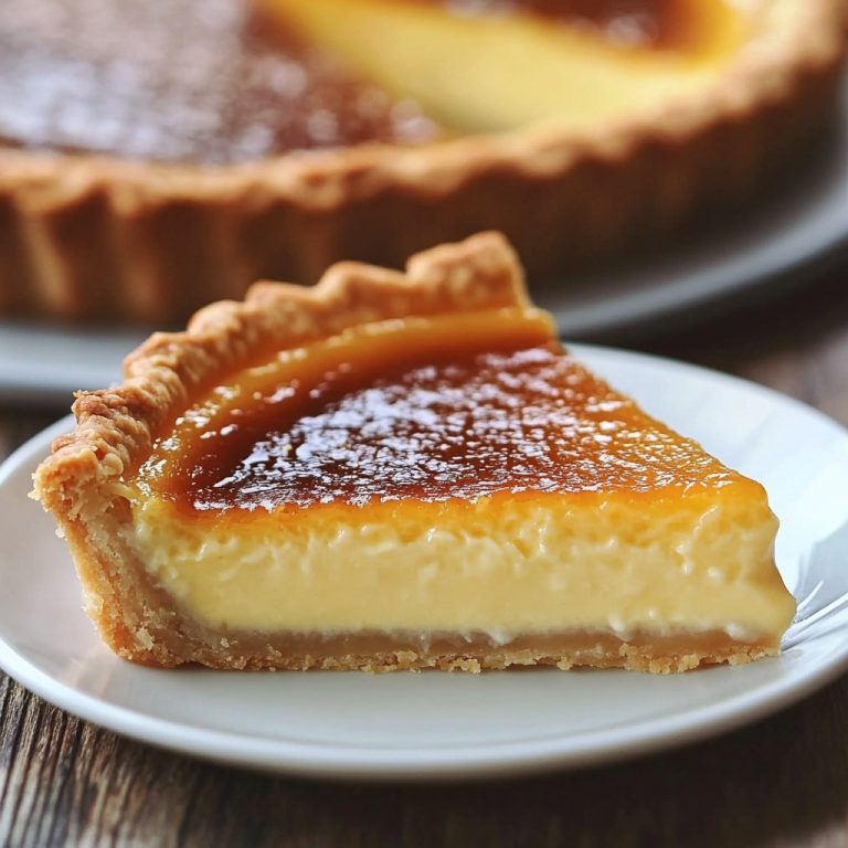 Crème Brûlée Pie