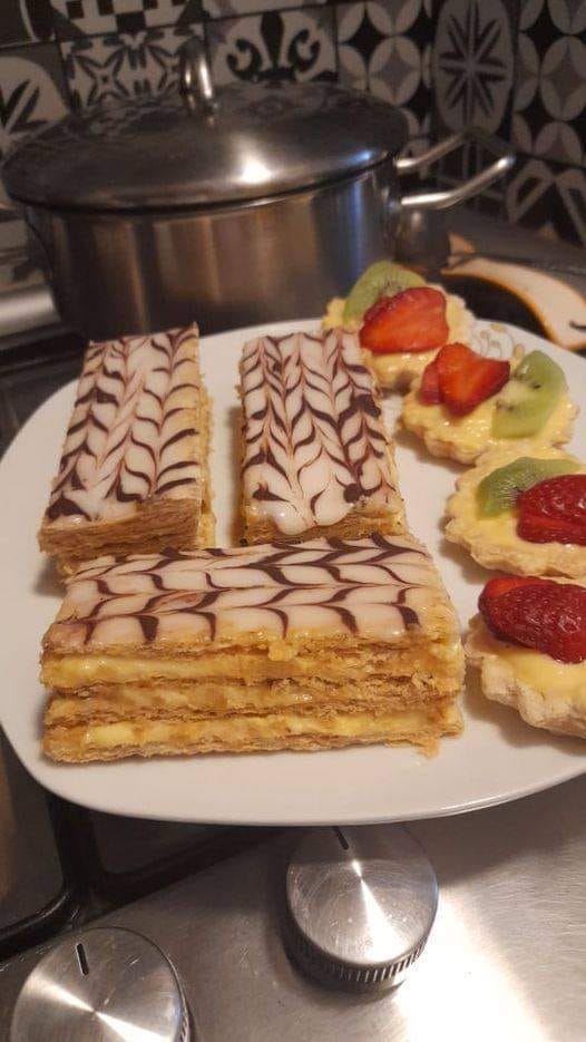 reteta mille feuille