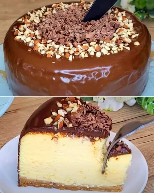 Cheesecake cu ciocolată