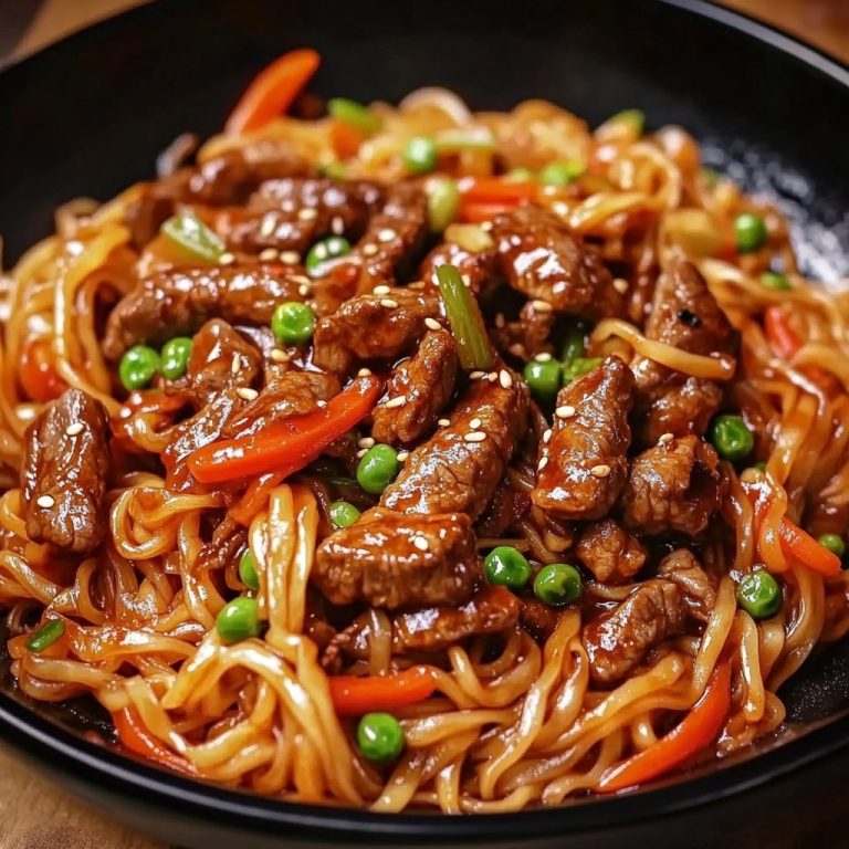 Yakissoba de casă: o rețetă ușoară și delicioasă