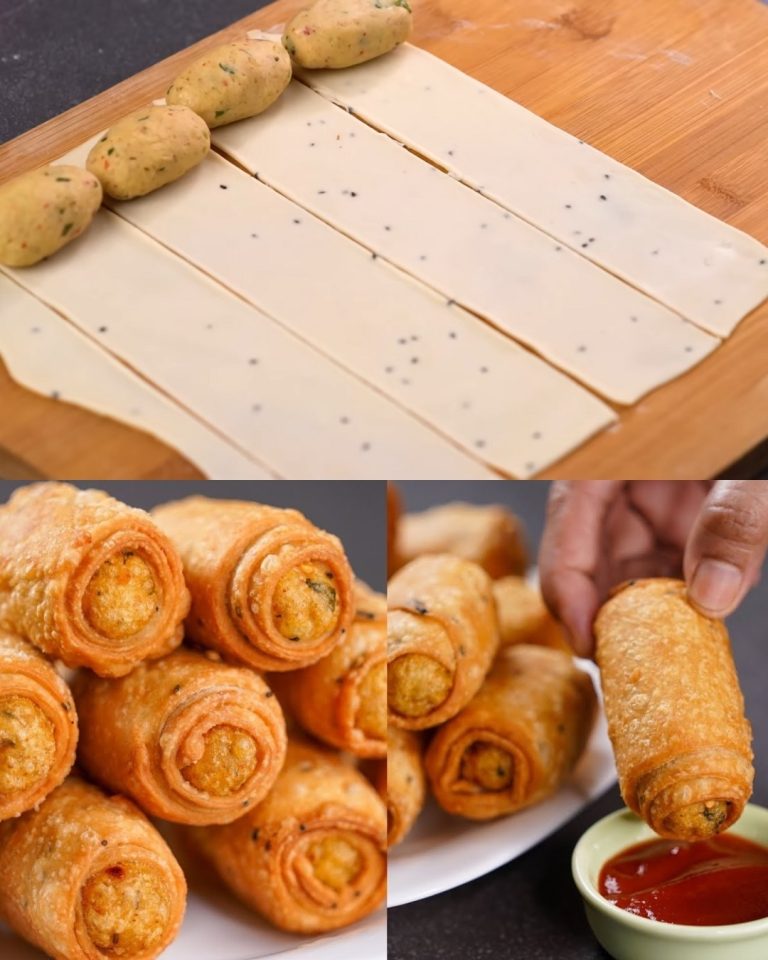 Chrupiąca Samosa Ziemniaczana