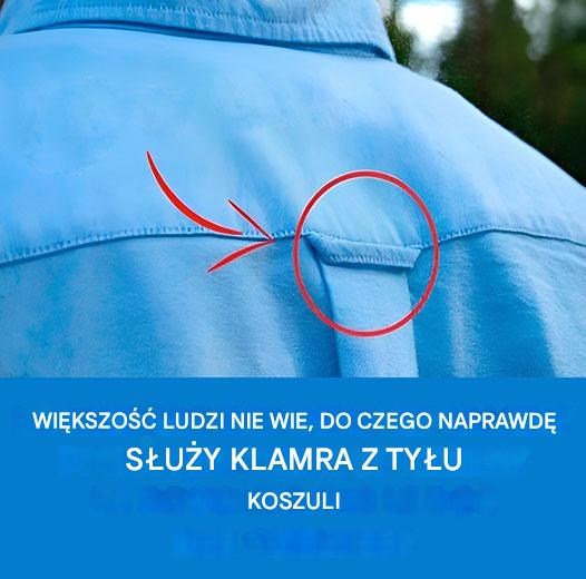 Dlaczego koszule mają szlufki z tyłu?