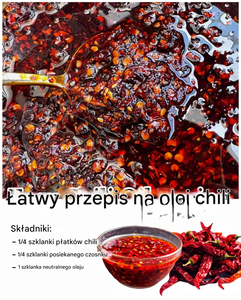 Olej chili z 3 składników