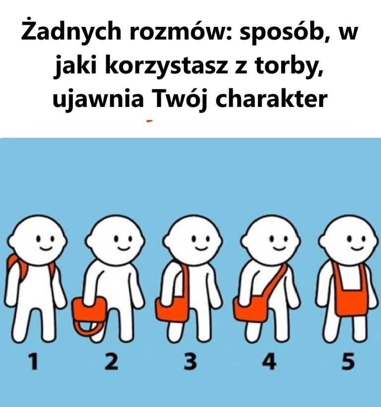 Brak czatu: Sposób, w jaki używasz swojej torby, ujawnia Twój charakter