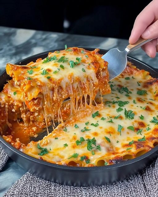 Ekspresowa lasagne z patelni – gotowa w 20 minut!