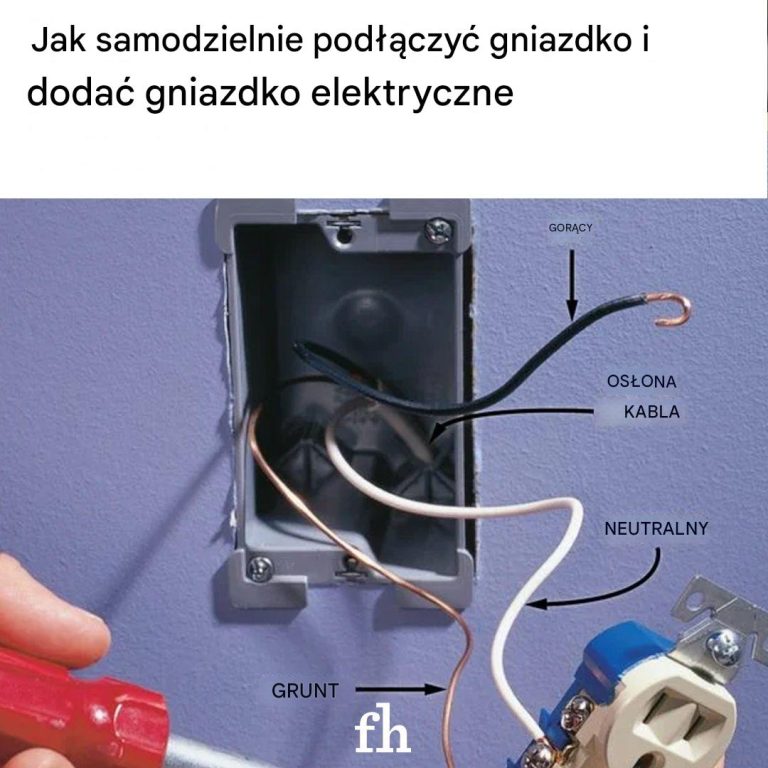 Jak samodzielnie podłączyć gniazdko i dodać gniazdko elektryczne