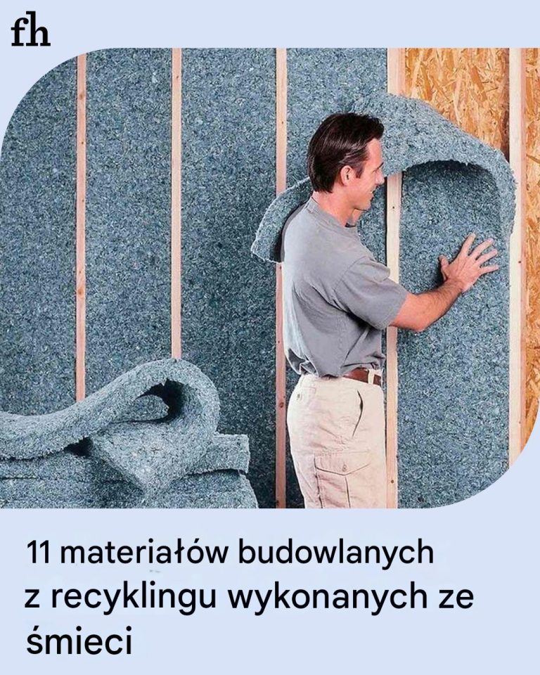 11 materiałów budowlanych z recyklingu zrobionych ze śmieci