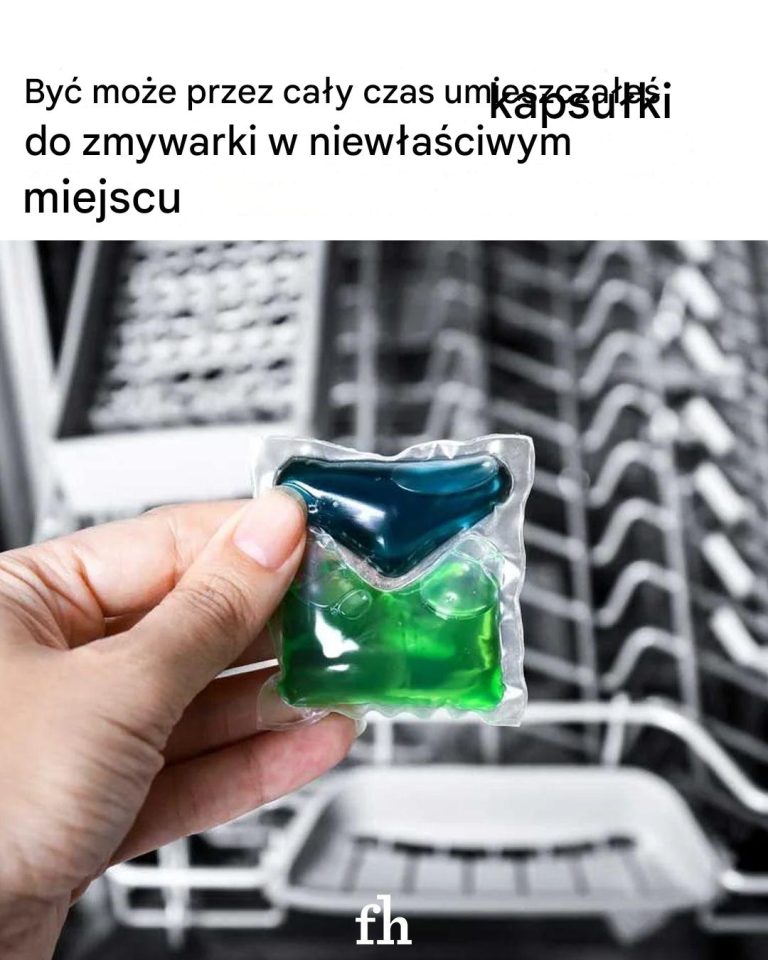 Nigdy nie powinieneś TEGO robić ze swoimi kapsułkami do zmywarki