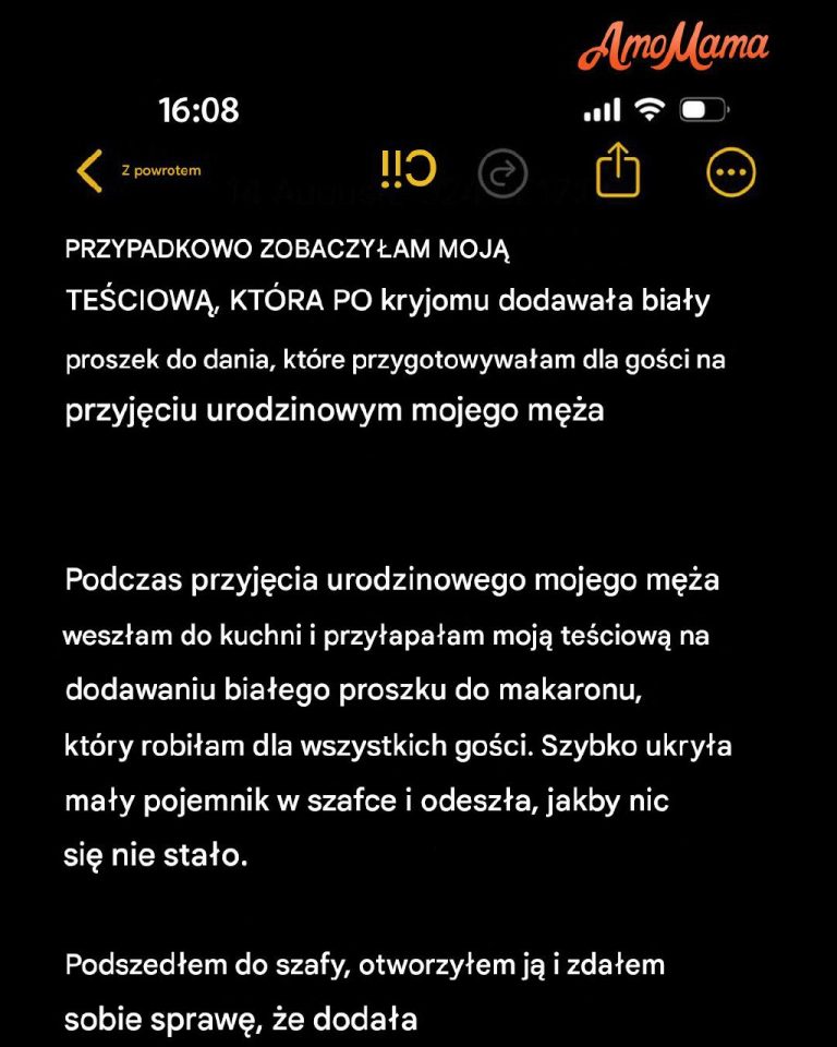 Moja teściowa potajemnie sabotowała moje posiłki, gdy mieliśmy gości, żeby mnie upokorzyć – nie przepuściłem tej okazji