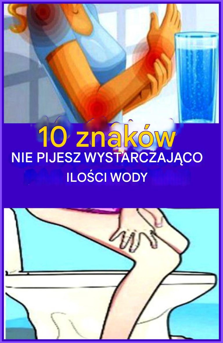 10 oznak, że brakuje Ci wody