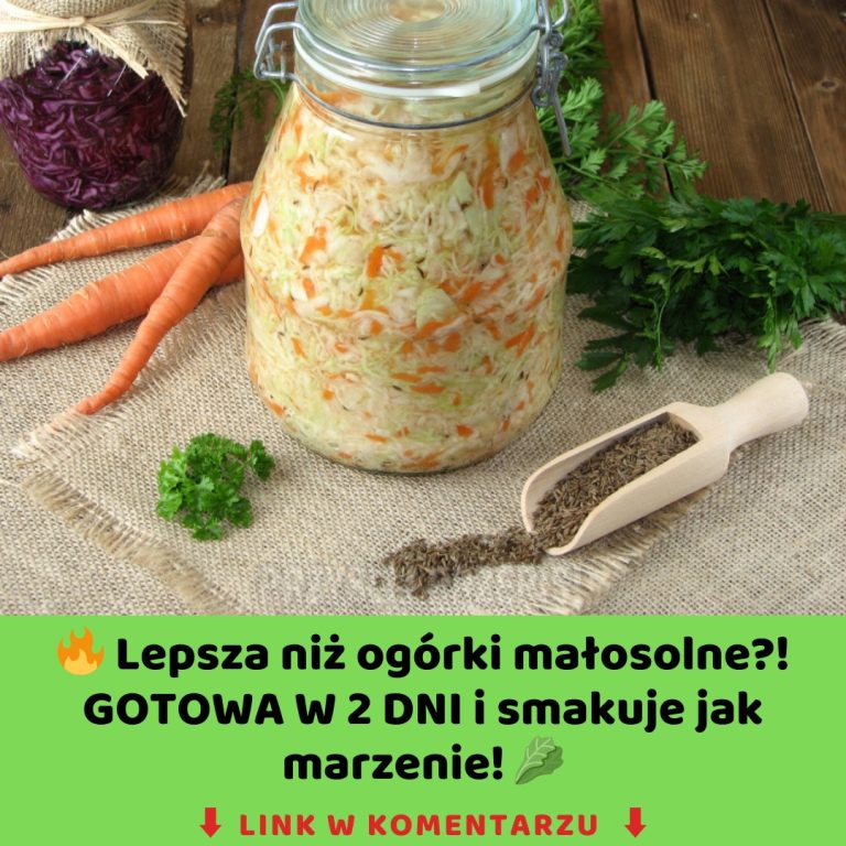 Zapomnij o ogórkach! Młoda kapusta małosolna to nowy król letnich kiszonek – gotowa w 2 dni i smakuje obłędnie