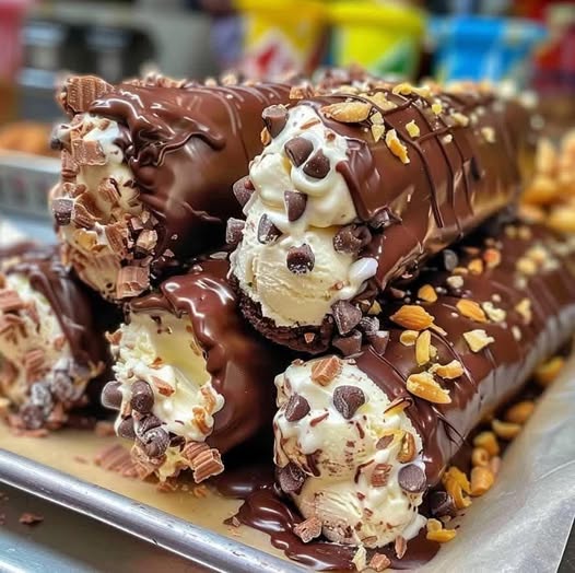 Domowe lody w czekoladzie