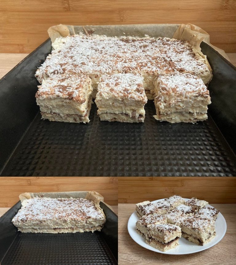 Ciasto Kokosowa Stracciatella