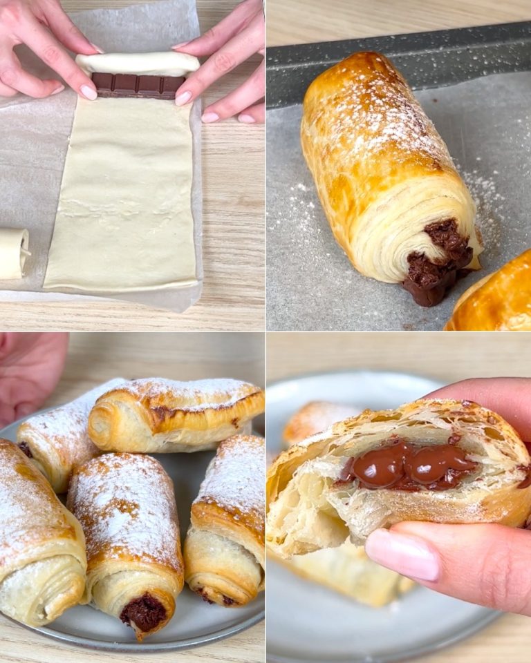Pain au chocolate furbi: przepis na słodycze z 2 składników gotowe w mgnieniu oka