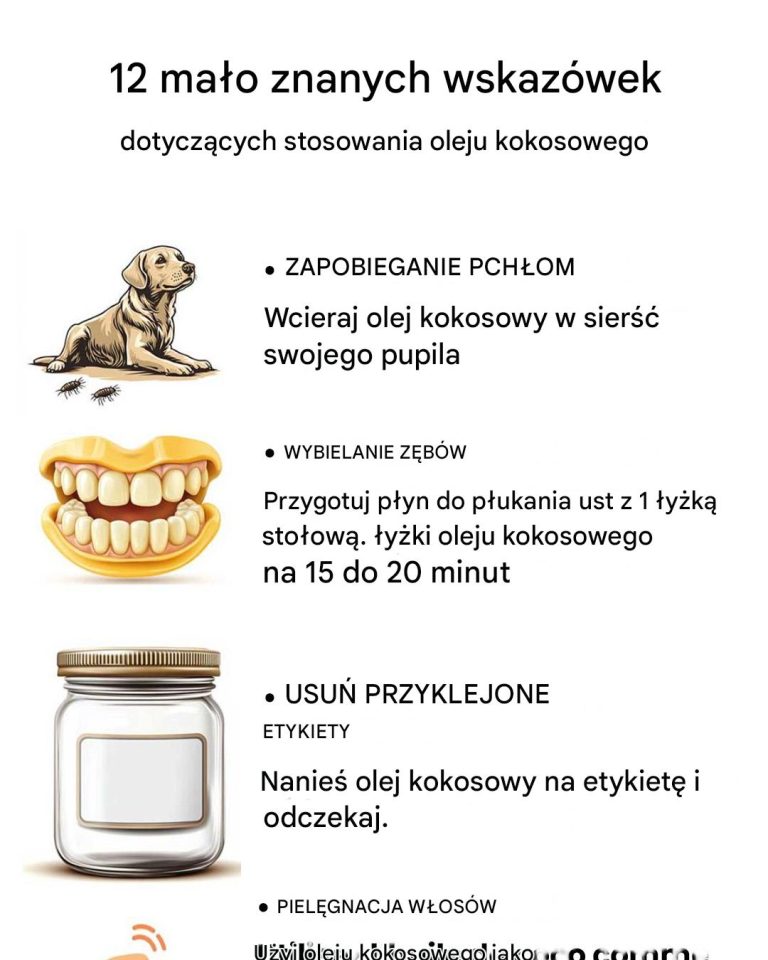 12 trików z olejem kokosowym, o których większość ludzi nie wie