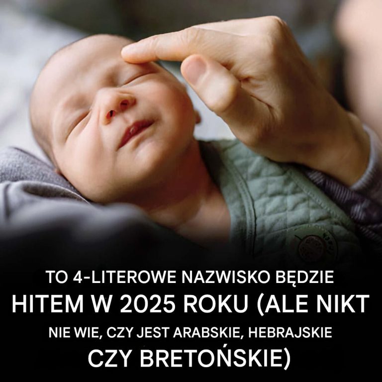 To czteroliterowe imię będzie bardzo popularne w 2025 roku (trudno jednak określić, czy jest pochodzenia hebrajskiego, arabskiego czy bretońskiego)
