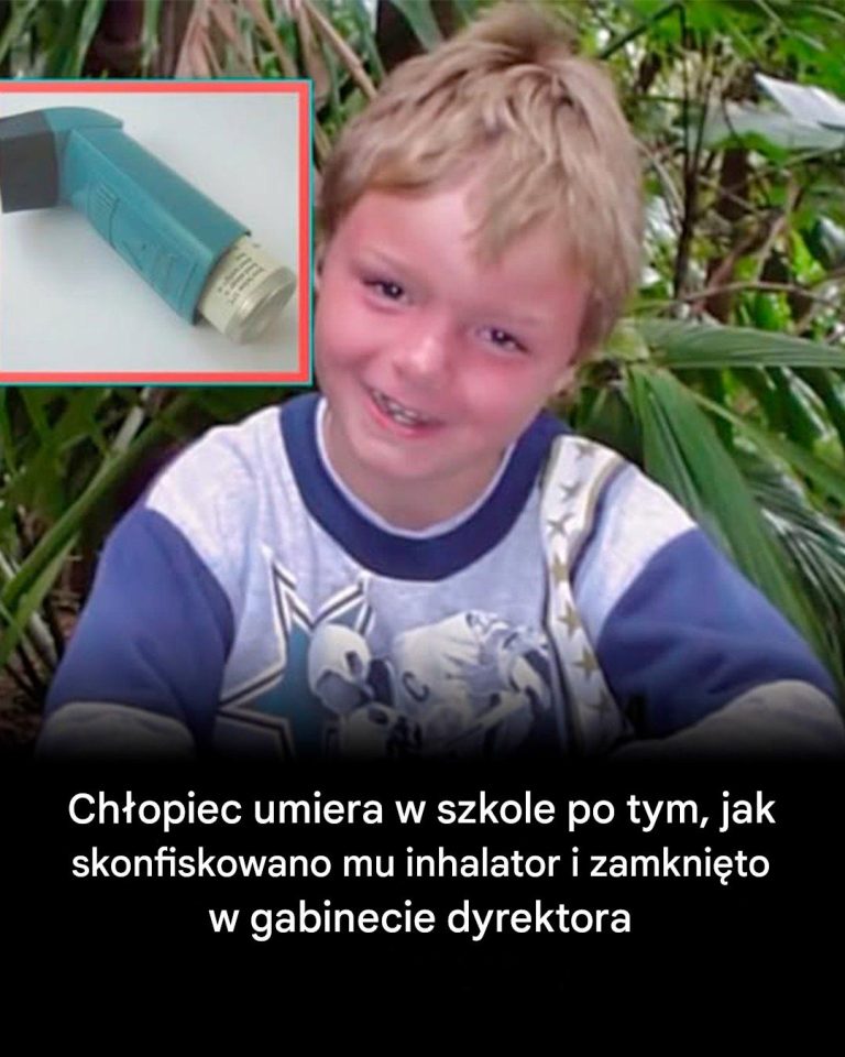 Chłopiec umiera w szkole po tym, jak skonfiskowano mu inhalator