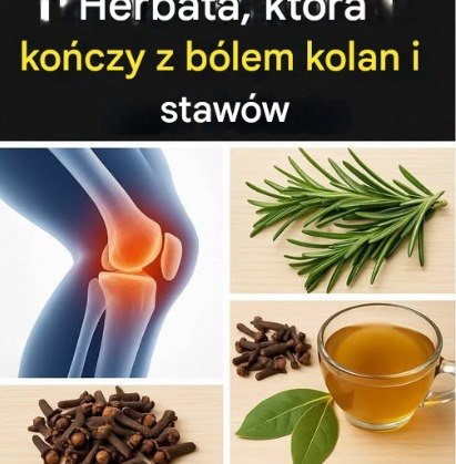 ODNOWIONE KOLANO! Herbata, która kończy z bólem kolan i stawów