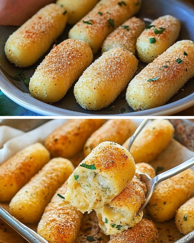 Pieczone krokiety ziemniaczane