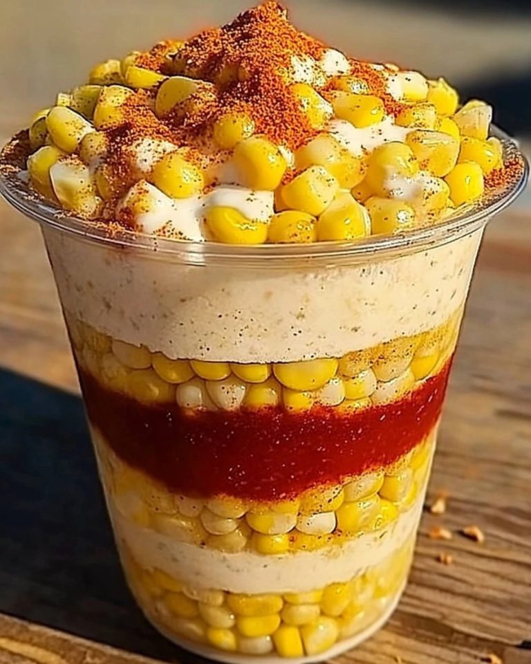 Esquites – kukurydza w meksykańskim stylu w kubeczkach