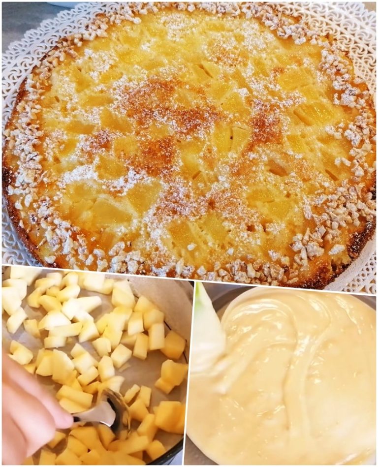 Ciasto „2 jabłka” – Proste i lekkie ciasto, aromatyczne i delikatne – naprawdę rozpływa się w ustach, rozkosz!