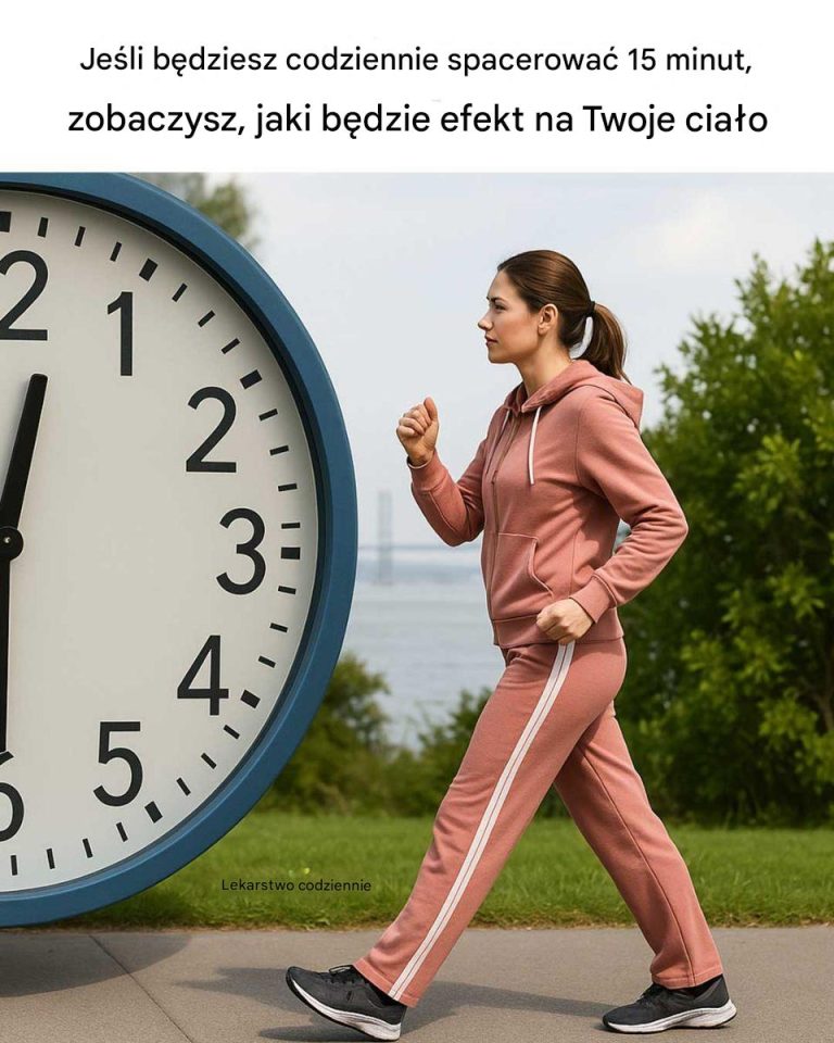Jeśli spacerujesz tylko 15 minut dziennie, oto efekt na twoje ciało