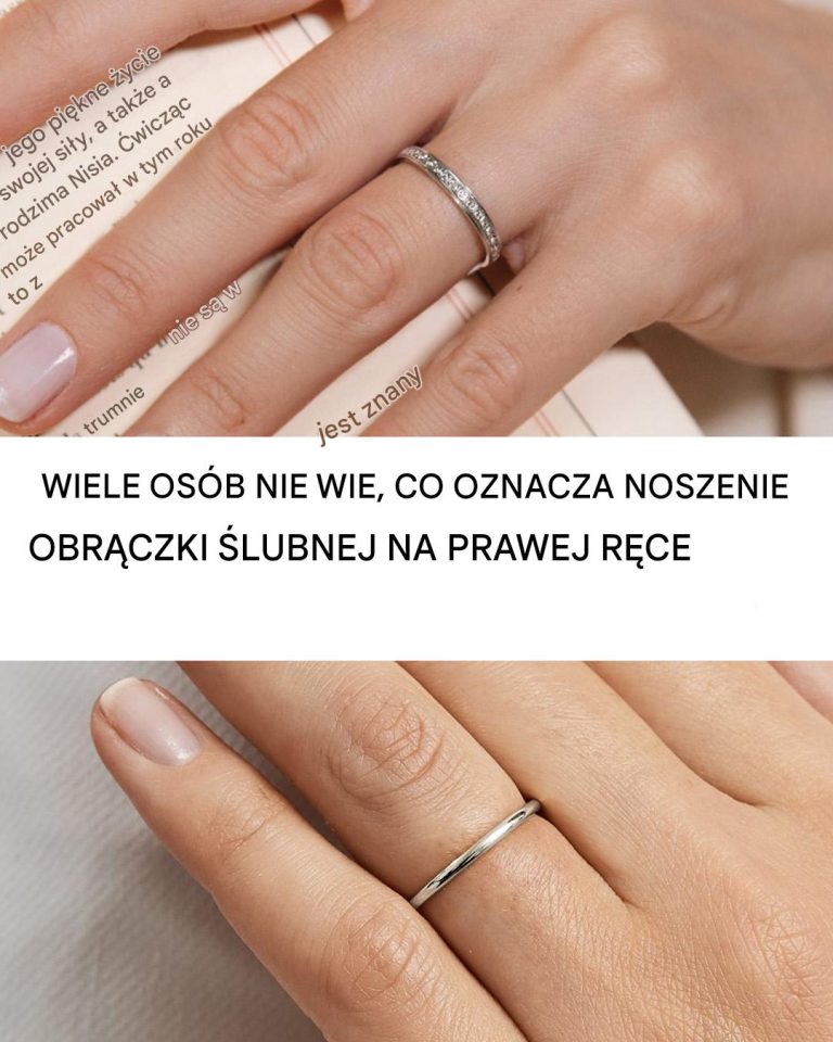 Noszenie obrączki ślubnej na prawej ręce: co to oznacza?