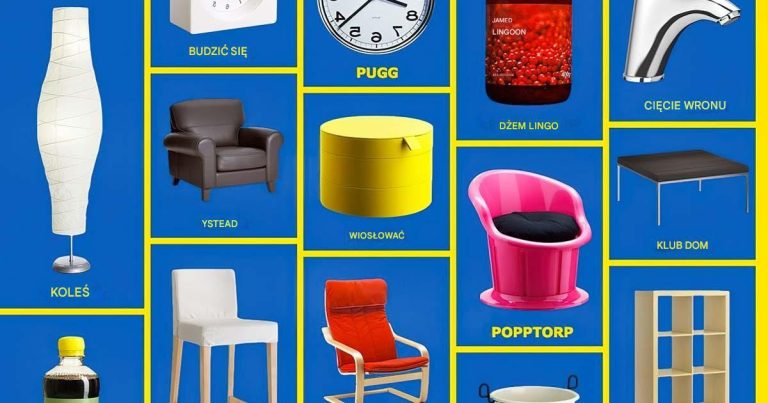 Skąd wzięły się dziwne nazwy produktów IKEA? Założę się, że o tym nie wiedziałeś