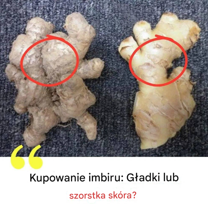 Kupowanie imbiru: Gładki czy szorstka skóra? Jak wybrać najlepszy korzeń