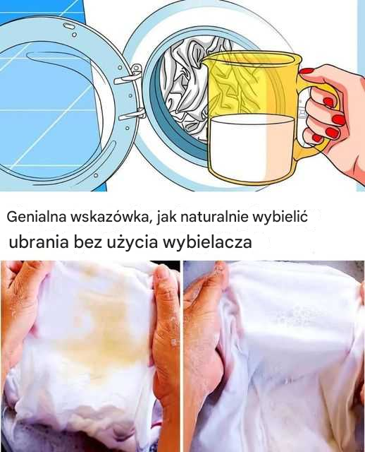 Genialna wskazówka, jak naturalnie wybielić ubrania bez użycia wybielacza