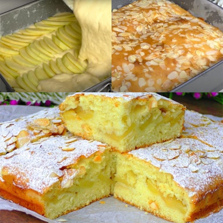 Niesamowicie pyszne szarlotki. Wszystko mieszamy i wstawiamy do piekarnika