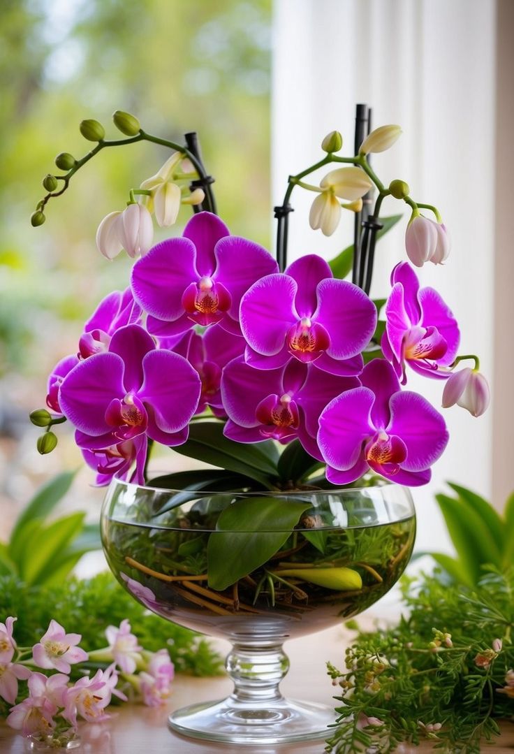 Orchidee: technika szkółkarza zapewniająca kwitnienie przez 12 miesięcy