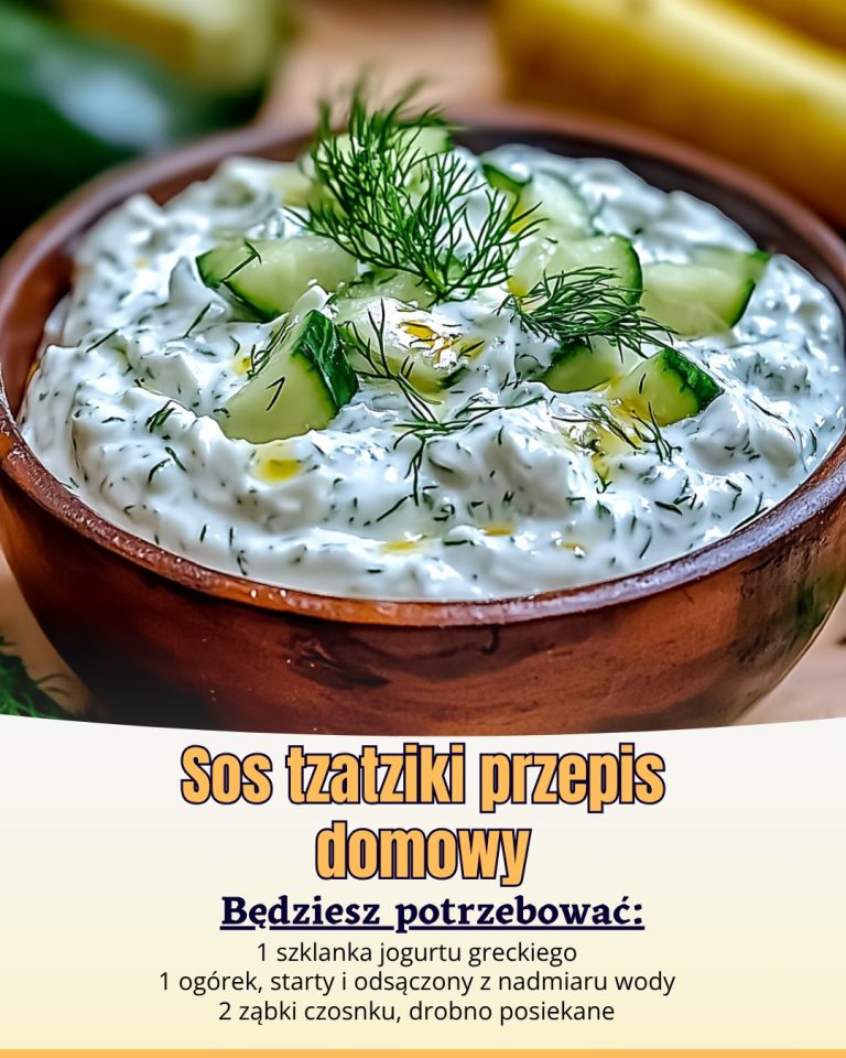 Sos tzatziki przepis domowy