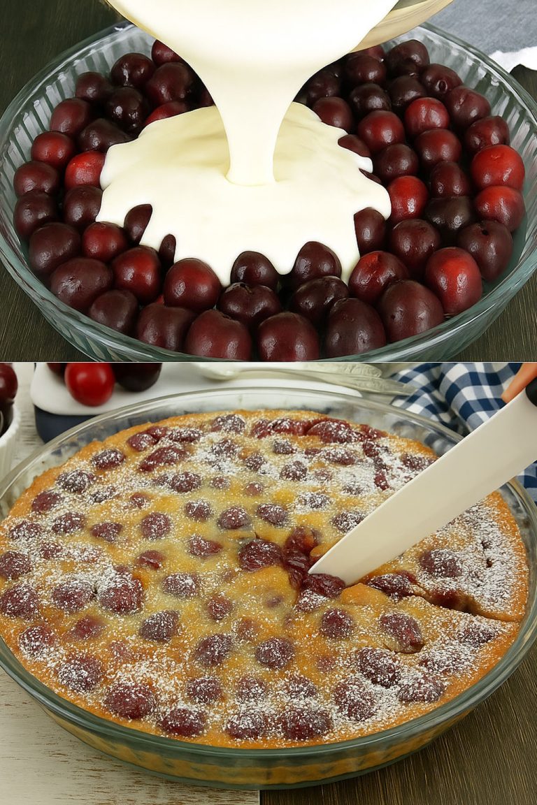 Teraz to moje ulubione ciasto, robię je z wiśniami: jest tak kremowe, że rozpływa się w ustach | Tylko 150 kcal!