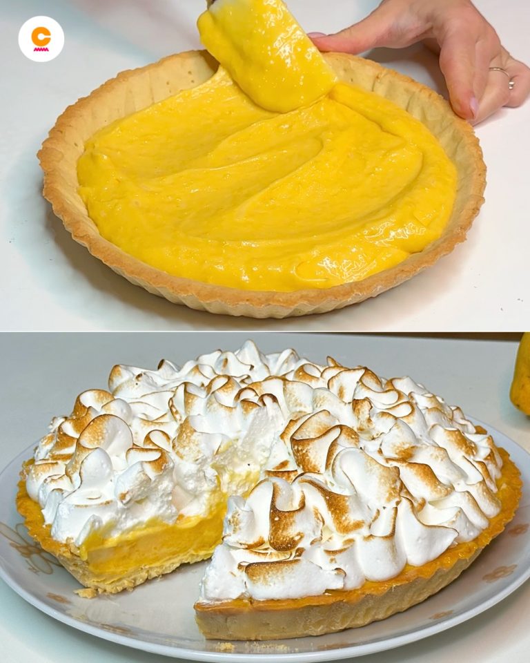 Tarta cytrynowa z bezą: przepis na elegancki i malowniczy deser