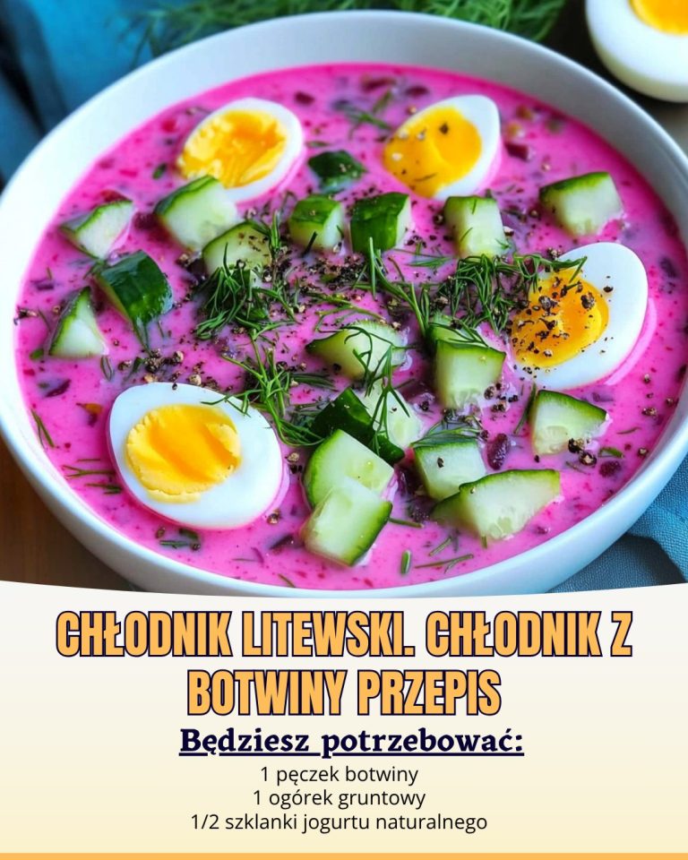 Chłodnik Litewski. Chłodnik z Botwiny Przepis