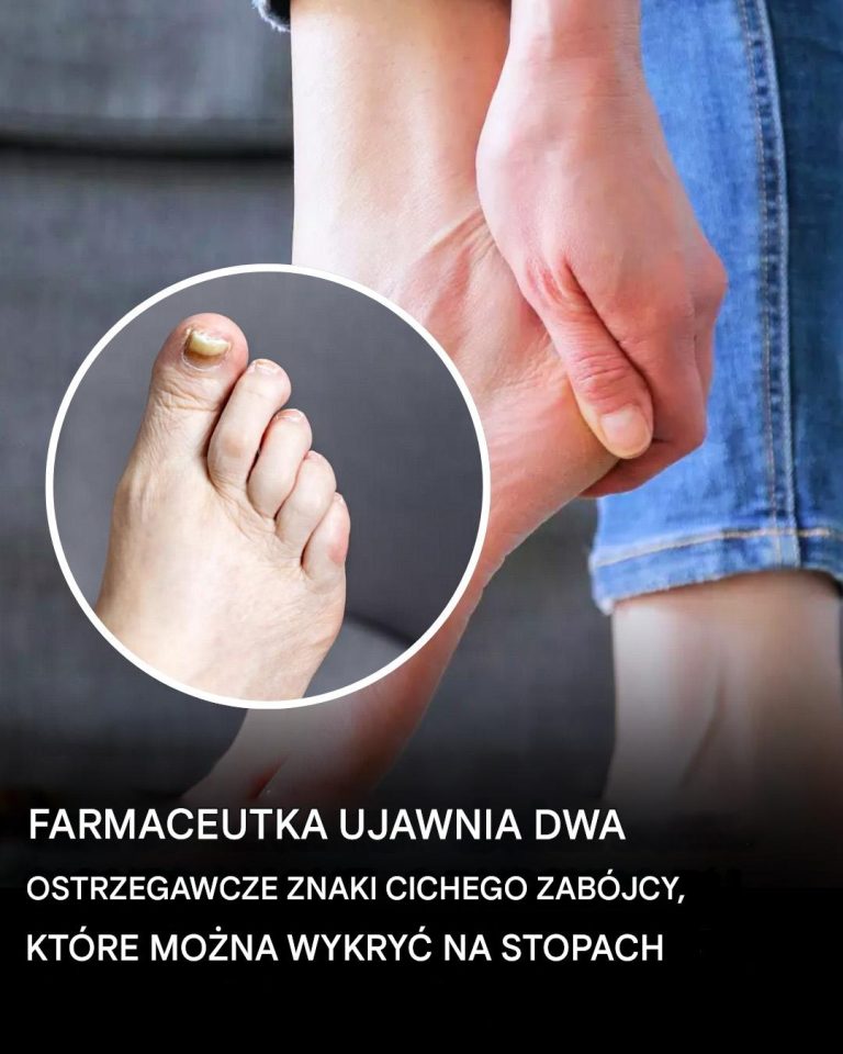 Farmaceuta ujawnia dwa ostrzegawcze sygnały cichego zabójcy, które możesz zauważyć w swoich stopach