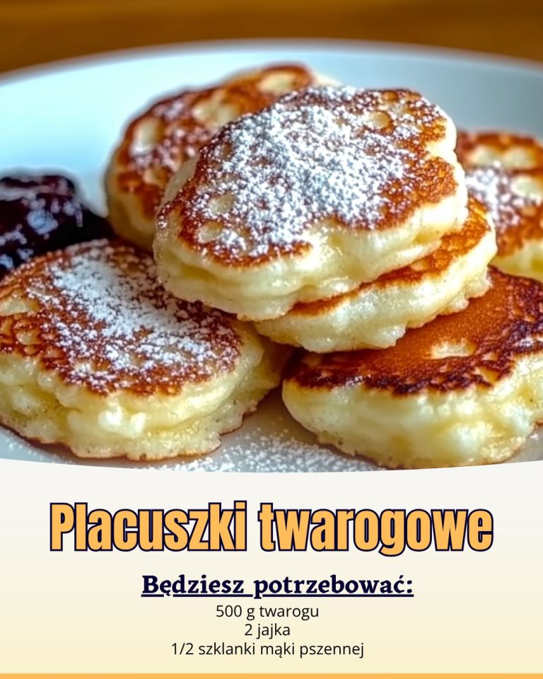 Placuszki twarogowe