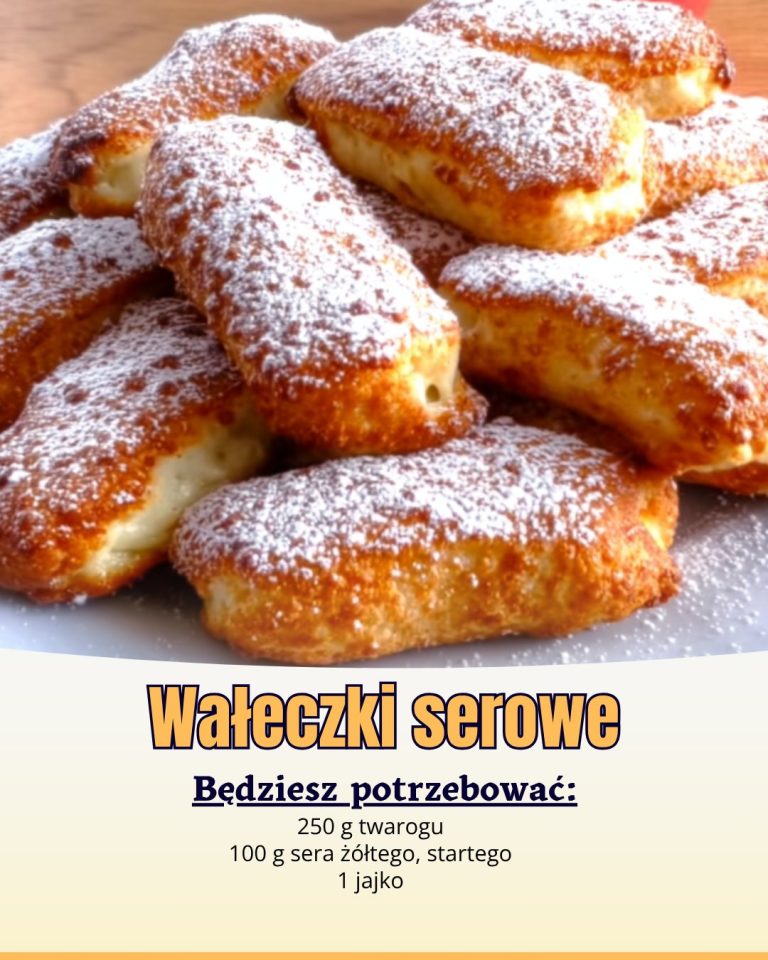 Wałeczki serowe